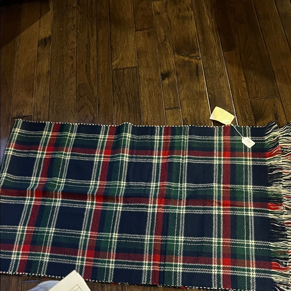 WINTER CLEARANCE Plaid Wool Scarf Noble Mount